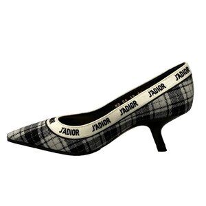 DIOR/ChristianDior -Wool Chemical Fiber Leather Women's Pumps 581-081125